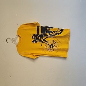 New cat&jack junior tees size XL (16) color yellow navy blue